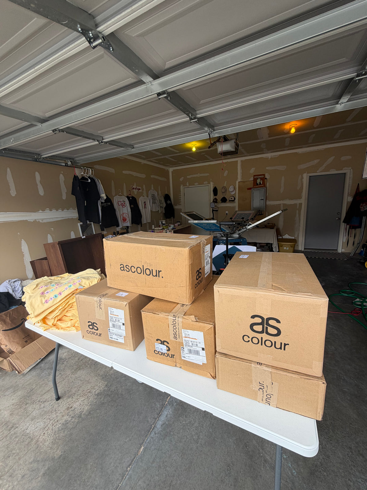 Elder Print Co. apparel production