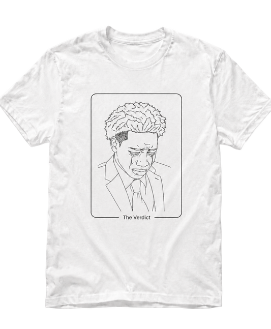 The Verdict Tee - White